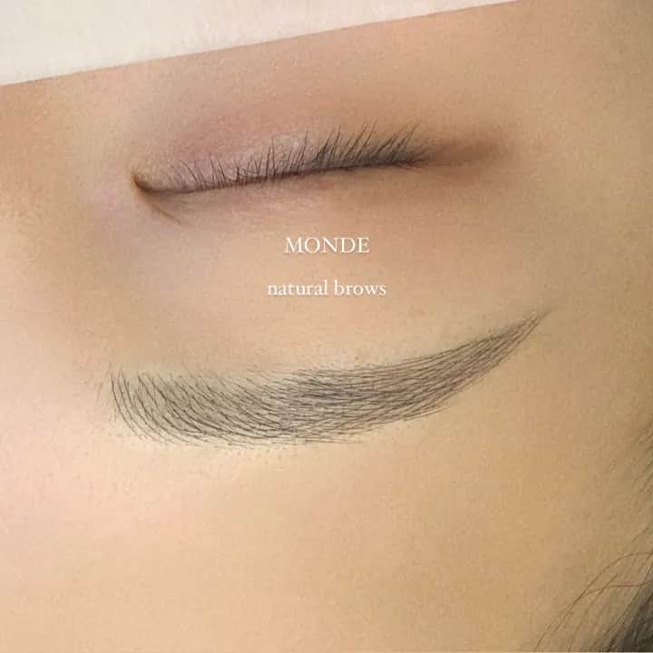 자연눈썹 몬드브로우