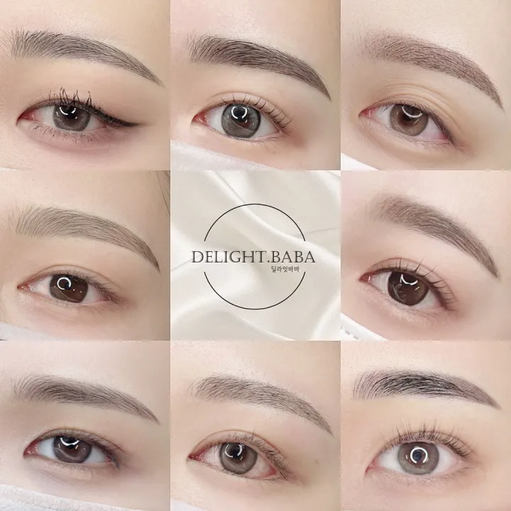 여자눈썹문신 모음