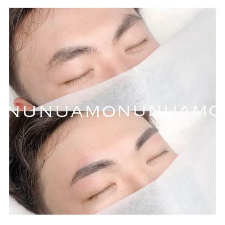 잔흔커버 남성눈썹